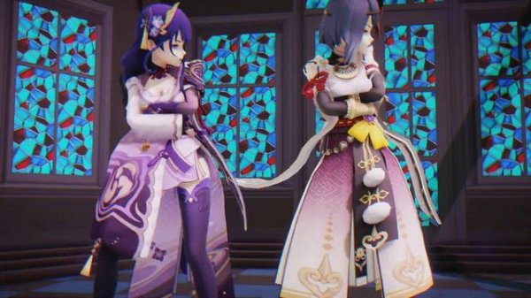 【Genshin Impact MMD/2K/60FPS】BLACKPINK - Kill This Love - Raiden shogun*Kujou Sara【Motion DL Link】