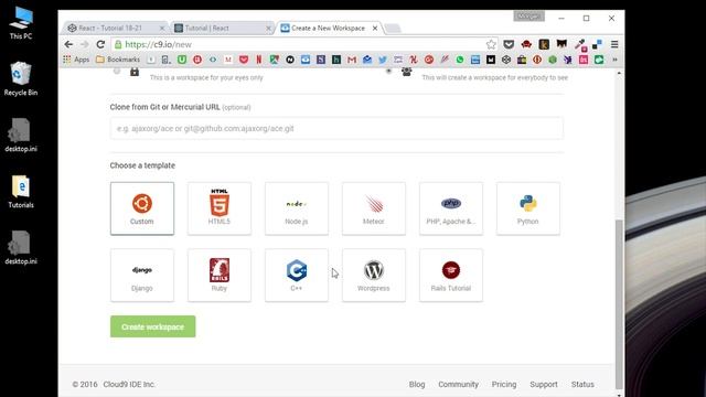 The React Tutorials in CodePen смотреть онлайн