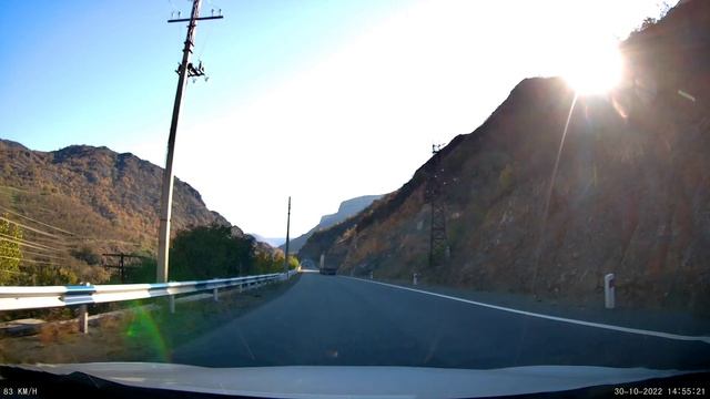Alaverdi ?? Lori Province Highway M6 #armenia #driving #армения #4k #road #lori #լոռի