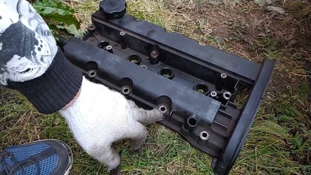 Замена прокладки клапанной крышки Nexia.