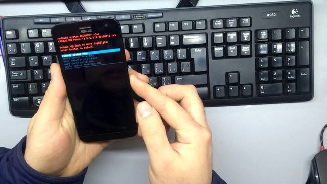 Asus ZenFone 2 Laser ZE550KL Hard Reset (сброс настроек) смотреть онлайн