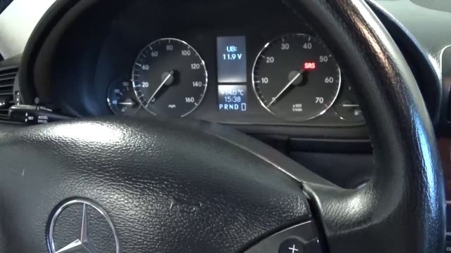 Mercedes W203 Service Reset.  Service A Reset C180 C200 C220 C230 C240 C270 C280 C350