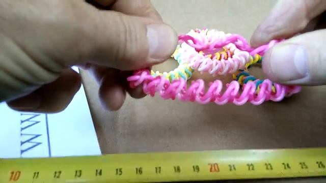 Резинки силиконовые плетеные. смотреть онлайн