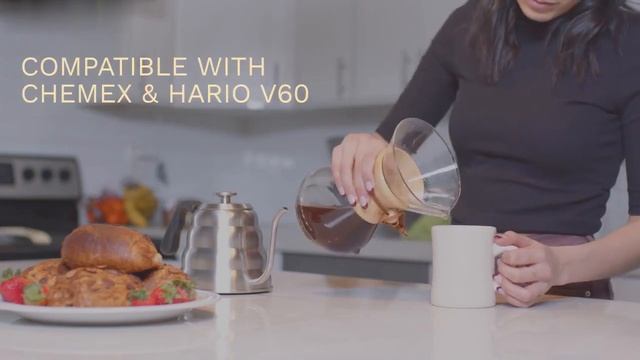 Barista Warrior Reusable Filter for Chemex and Hario V60 смотреть онлайн