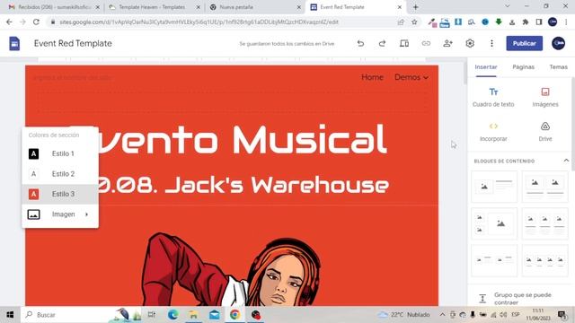 Descarga Plantillas de GOOGLE SITES 100% Editables y GRATIS ✅ смотреть онлайн