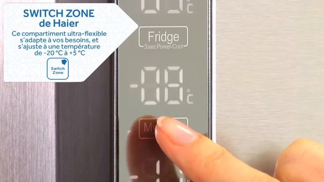 HAIER HTF 610 DM7 - Frigo américain - Vidéo produit Vandenborre.be смотреть онлайн