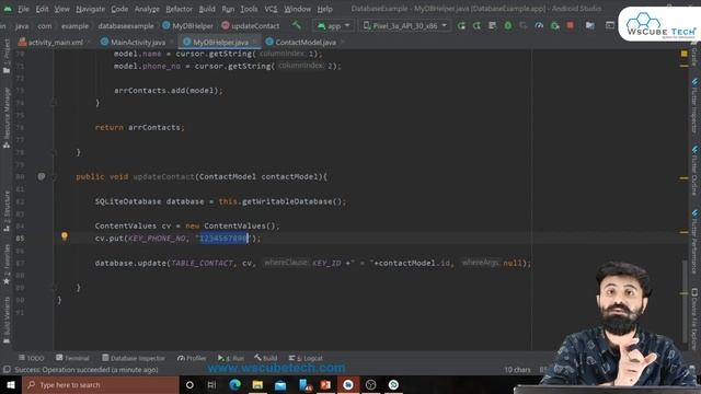 Android SQLite Database: Updating, and Deleting Data in Database (SQLite) - Android Tutorial смотреть онлайн