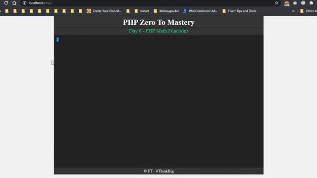 PHP Math Functions смотреть онлайн