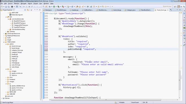 Lecture 76 - Code form validation смотреть онлайн