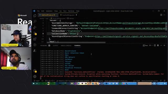 From polling to push-based with Azure Functions, SignalR Service and Cosmos DB смотреть онлайн