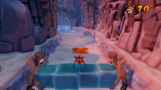 Уровень Bear Down БЕЗ МЕДВЕДЯ / Bear Down Without The Bear - Crash Bandicoot N. Sane Trilogy [JMP]