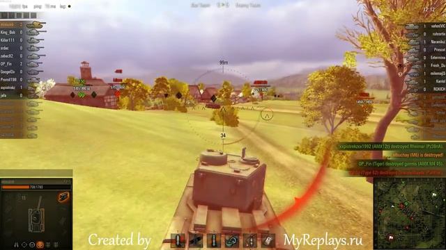 WOT: Westfeld - KV-5 - 3 frags - Invader, Defender, Steel Wall, смотреть онлайн