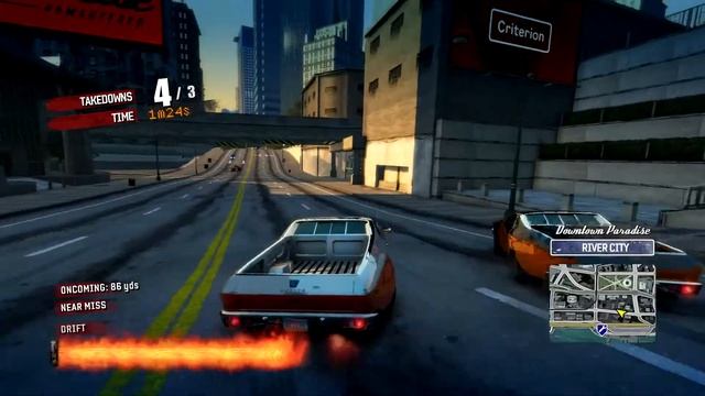 Burnout Paradise 100% - Road Rage: Motor City Mayhem - Walkthrough part 6 [Hunter Mesquite] смотреть онлайн