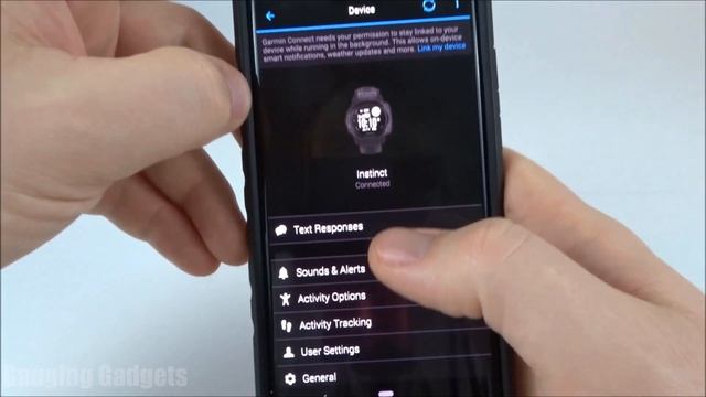 Custom Text Responses - Garmin Instinct Tutorial смотреть онлайн
