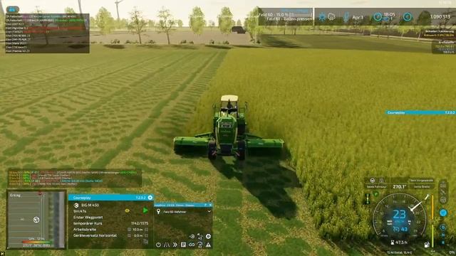 LS 22 NF Marsch # 148 Noch schnell ein paar Felder Düngen und den Haupthof aufräumen смотреть онлайн