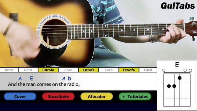 How to play (I CAN'T GET NO) SATISFACTION - The Rolling Stones 👅 / GUITAR Lesson 🎸 / GuiTabs #013 A смотреть онлайн
