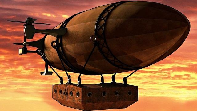 Первый дирижабль. История авиации и воздухоплавания. смотреть онлайн