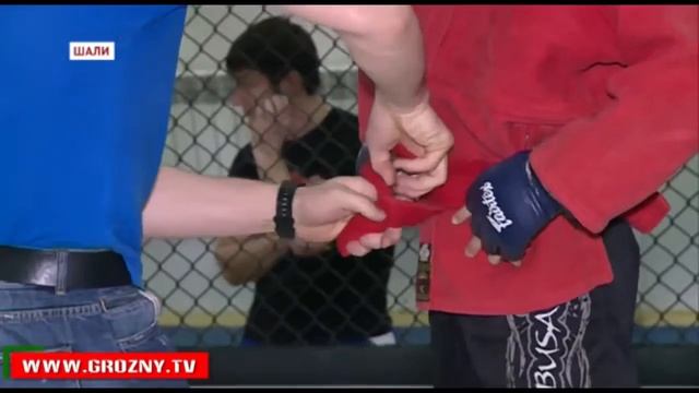 В Шали прошел турнир по Боевому самбо смотреть онлайн