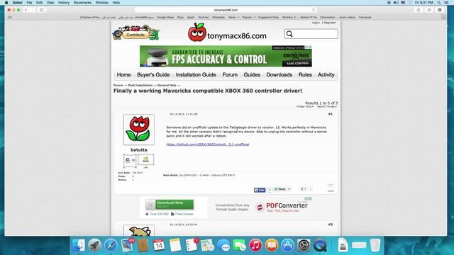 xbox 360 controller driver for mac work with mavericks yosemite смотреть онлайн