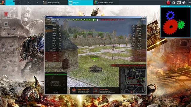 World of Tanks. PlayStation 4 Linux. Psxitarch v2 ( Vulkan ) смотреть онлайн