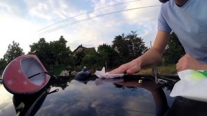 Установка антенны  Акулий плавник