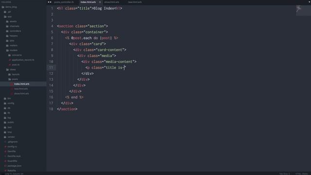 Let's Build: With Ruby On Rails - Blog With Comments смотреть онлайн