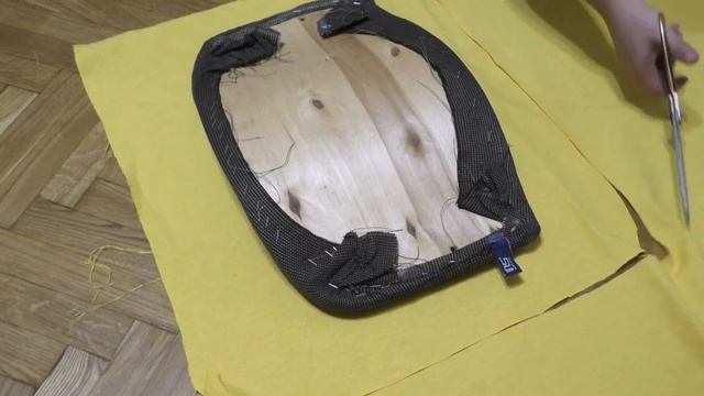 Бюджетное преображение и переделка мягкого, офисного стула своими руками! смотреть онлайн