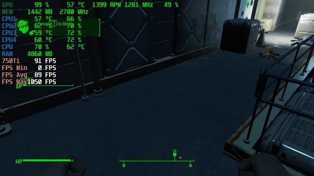 Fallout 4 | GTX 750Ti 2GB + i5-3450 + 8GB RAM смотреть онлайн