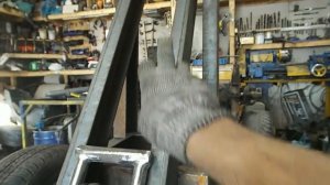 Установка стрелы,ступиц,повторителя и плиты опрокидывания/Самодельный #минитрактор погрузчик