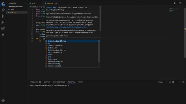 Python - Научу тебя писать Telegram бота за 10 минут смотреть онлайн