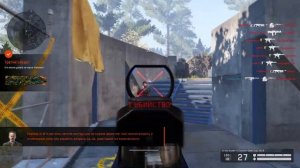 Секретное достижение на карте блокпост в warface!