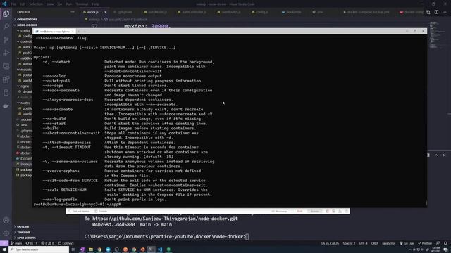 Docker Rebuilding Containers: DevOps with Docker and Node.js + Mongodb/Redis Part #27 смотреть онлайн