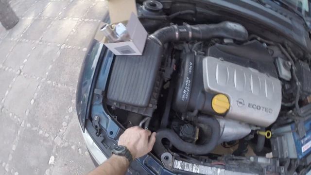Voy a cambiar el termostato del Opel Vectra B y pasa esto смотреть онлайн
