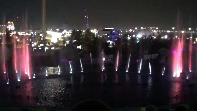 Водно-лазерное шоу "Феникс" (Сочи Парк) смотреть онлайн