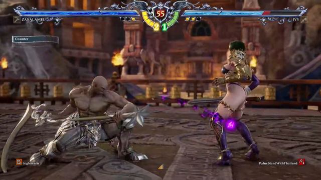 SOULCALIBUR™Ⅵ highnesen(Zasalamel) VS Palm(Ivy) смотреть онлайн