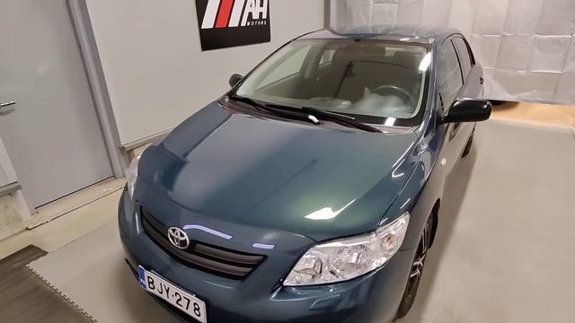 Toyota Corolla 1.6vvt-i смотреть онлайн