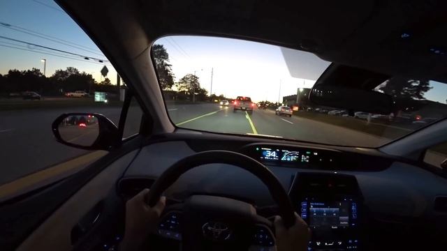 2017 Toyota Prius Prime Plus - Walkaround & POV Sunset Drive