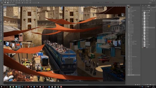 Environment art .The Train. смотреть онлайн