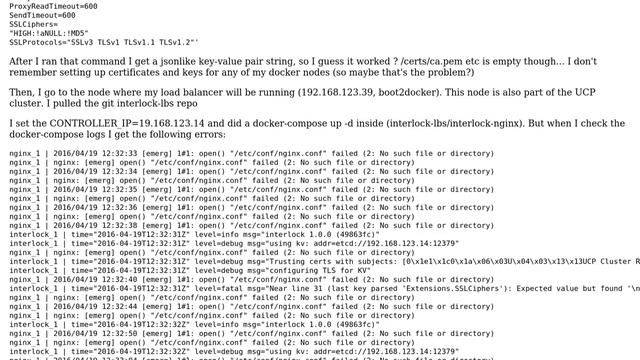 DevOps & SysAdmins: Docker UCP setting up loadbalancer problems :( смотреть онлайн