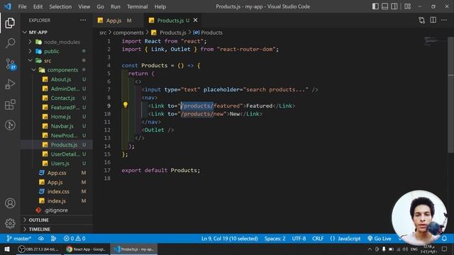 سلسلة تعلم | React Router 2022 V6 -8- Relative Links смотреть онлайн