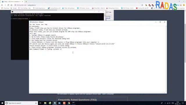 2.1. Tutorial Install Driver for USBasp Programmer on Windows смотреть онлайн