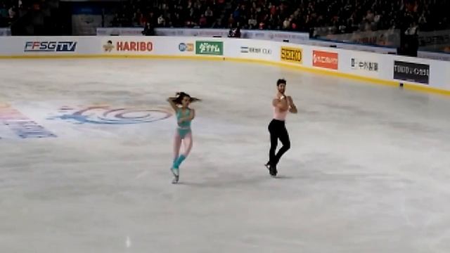 Papadakis Cizeron Grenoble 1er nov 2019 смотреть онлайн