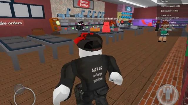 игра андроид ROBLOX делаем торт это класс!!!!!!! смотреть онлайн