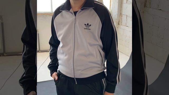 Мужской спортивный костюм адидас Тенис (Серый) Винтаж 80-90-х Adidas Австрия смотреть онлайн