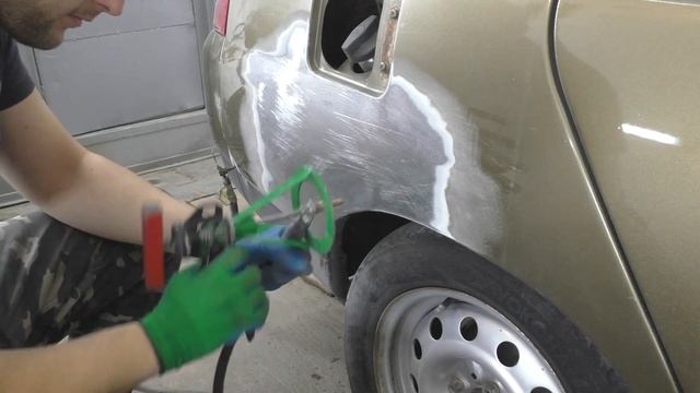 ? Рихтовка крыла с проявкой на ваз 2110 , кузовной ремонт смотреть онлайн