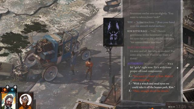 Disco Elysium, Hardcore, Day 3. Sensitive (PSY) build + Commentary смотреть онлайн
