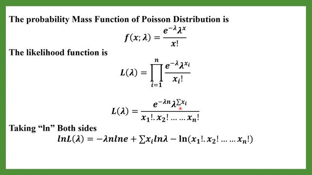 Maximum likelihood estimation :(MLE): Poisson Distribution смотреть онлайн