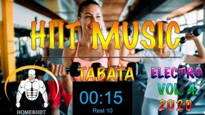 HIIT WORKOUT MUSIC - 40/20 - ?ELECTRO 2020 VOL.4 ? - TABATA SONGS