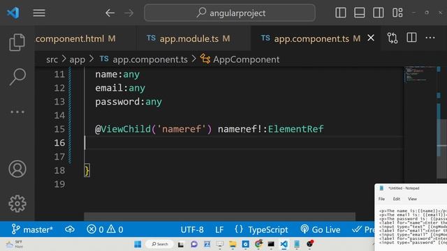 Angular 14 ViewChild Decorator to Get Value & Focus inside Input Field Using ElementRef in TS смотреть онлайн