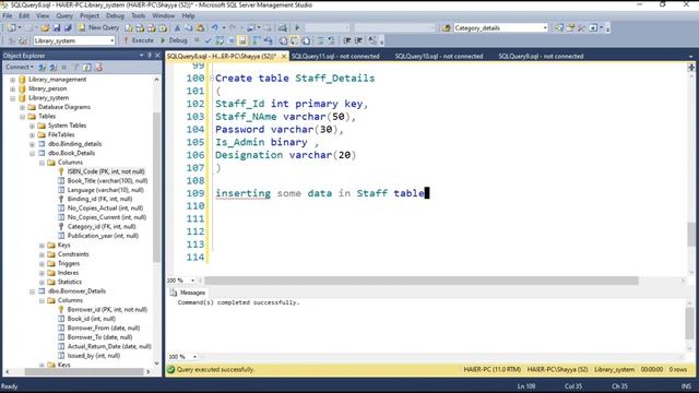 library management system database in sql смотреть онлайн